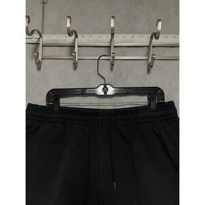 Bear Bottom Shorts Men XL-5.5" Black Terry Gym Active Elastic Waist‎ Performance